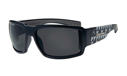 BOOGIE Safety - Polarized Smoke Mana Series - Safety Glasses - Bomber Eyewear - BG111M