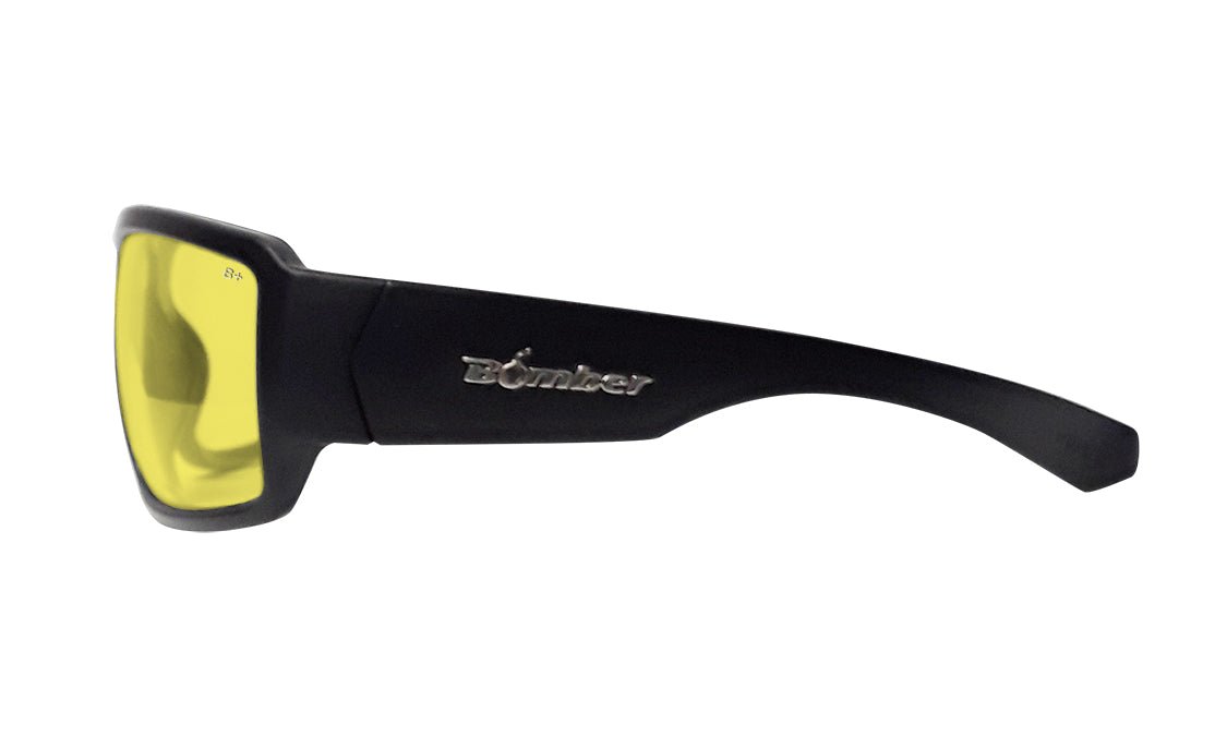 BOOGIE Safety - Yellow - Safety Glasses - Bomber Eyewear - BG102