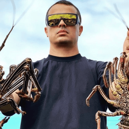 BUZZ Bomb Safety - Polarized Gold Mirror - Safety Glasses - Bomber Eyewear - BZ111GLD