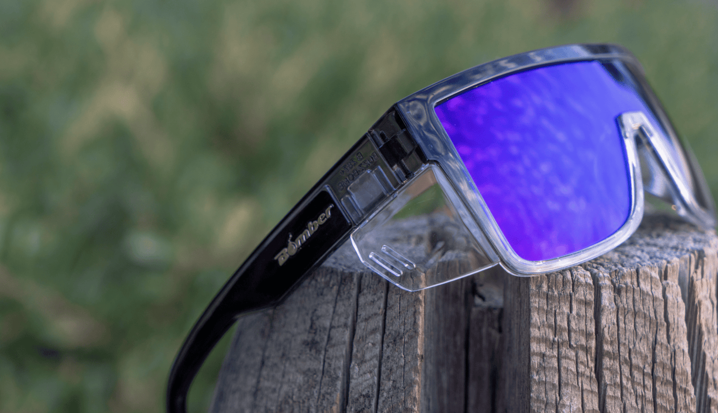 BUZZ BOMB SIDE SHIELDS - Glasses not included - Accessories - Bomber Eyewear - BUZZ SIDE SHIELD-CLEAR