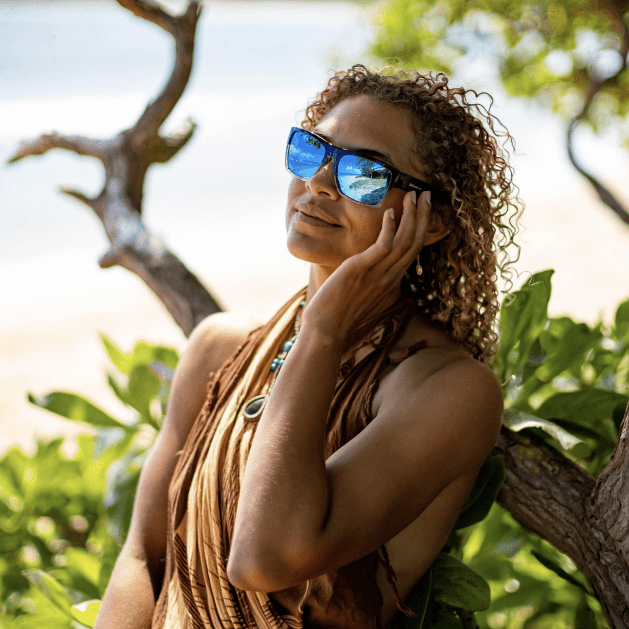 CLUTCH Safety - Ice Blue Mirror Crystal (Grande Available) - Safety Glasses - Bomber Eyewear - CL104ICE