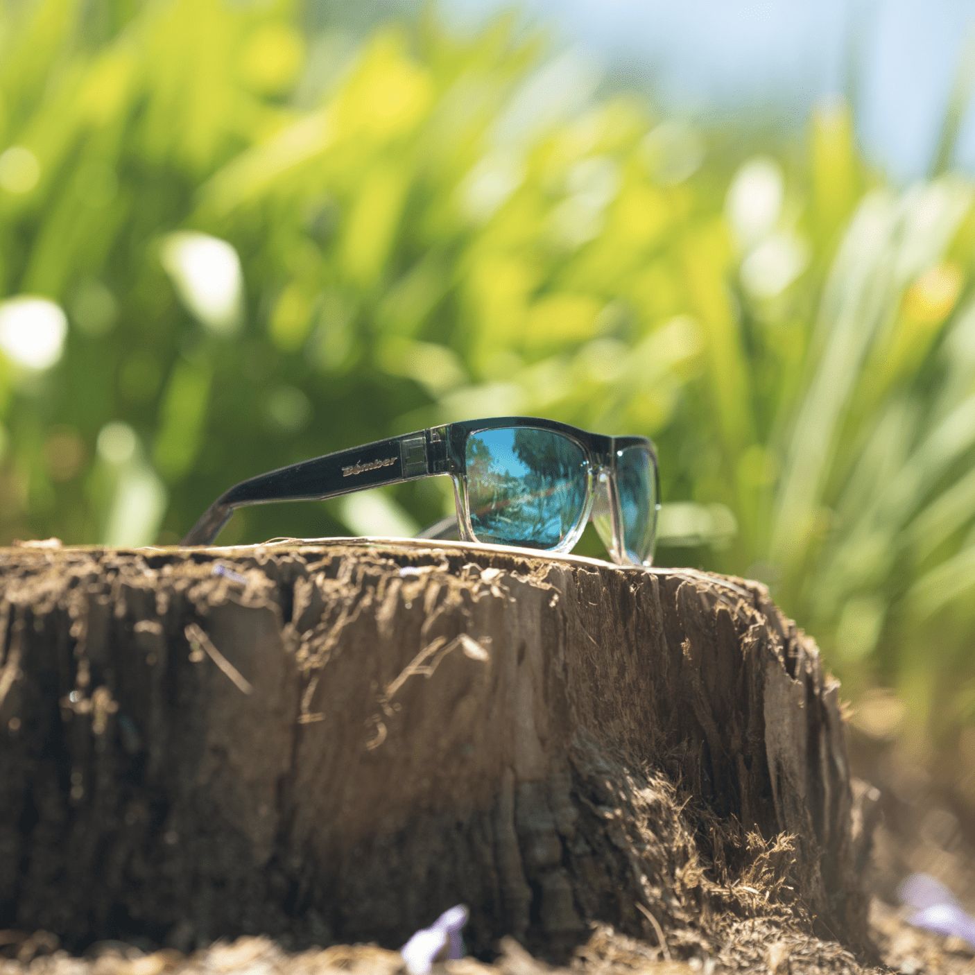 CLUTCH Safety - Ice Blue Mirror Crystal (Grande Available) - Safety Glasses - Bomber Eyewear - CL104ICE