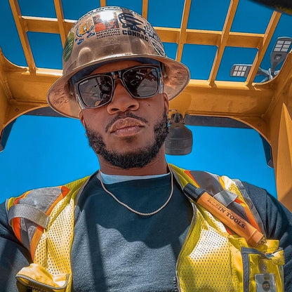 CLUTCH Safety - Polarized Tortoise (Grande Available) - Safety Glasses - Bomber Eyewear - CL112