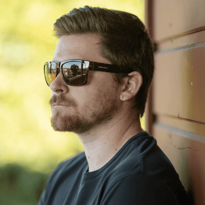 CLUTCH Safety - Polarized Tortoise (Grande Available) - Safety Glasses - Bomber Eyewear - CL112