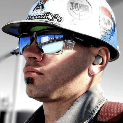 CLUTCH Safety - Silver Mirror Crystal (Grande Available) - Safety Glasses - Bomber Eyewear - CL104