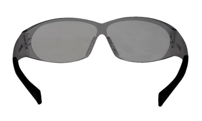 E - Bomb Safety - Silver Mirror - Safety Glasses - Bomber Eyewear - E105