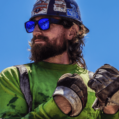 GOMER - Blue Mirror - Sunglasses - Bomber Eyewear - GM101BM