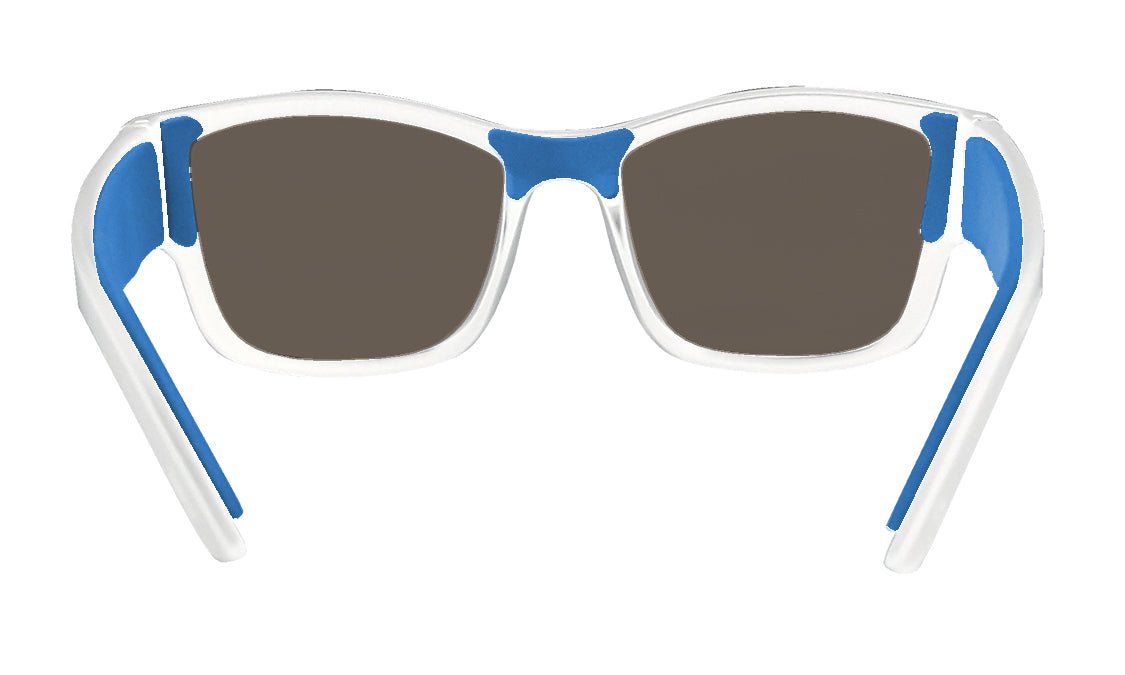 GOMER - Blue Mirror White - Sunglasses - Bomber Eyewear - GM103BMBF