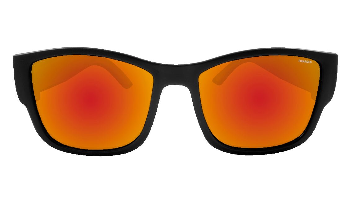 GOMER - Polarized Red Mirror Aloha Series - Sunglasses - Bomber Eyewear - GM111RMHW