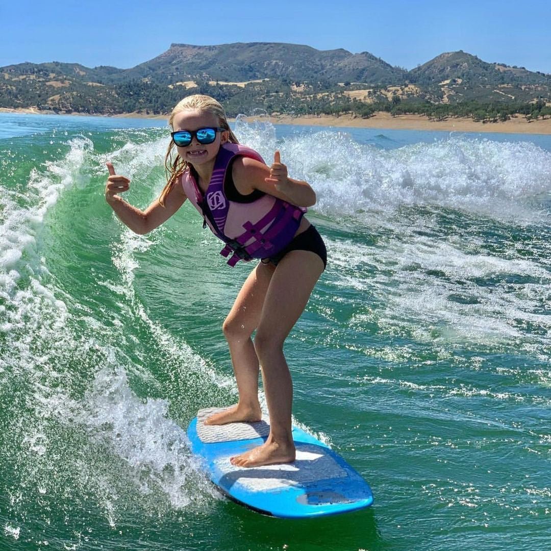 GROM - Polarized Ice Blue Mirror Blk - Sunglasses - Bomber Eyewear - GR111ICE