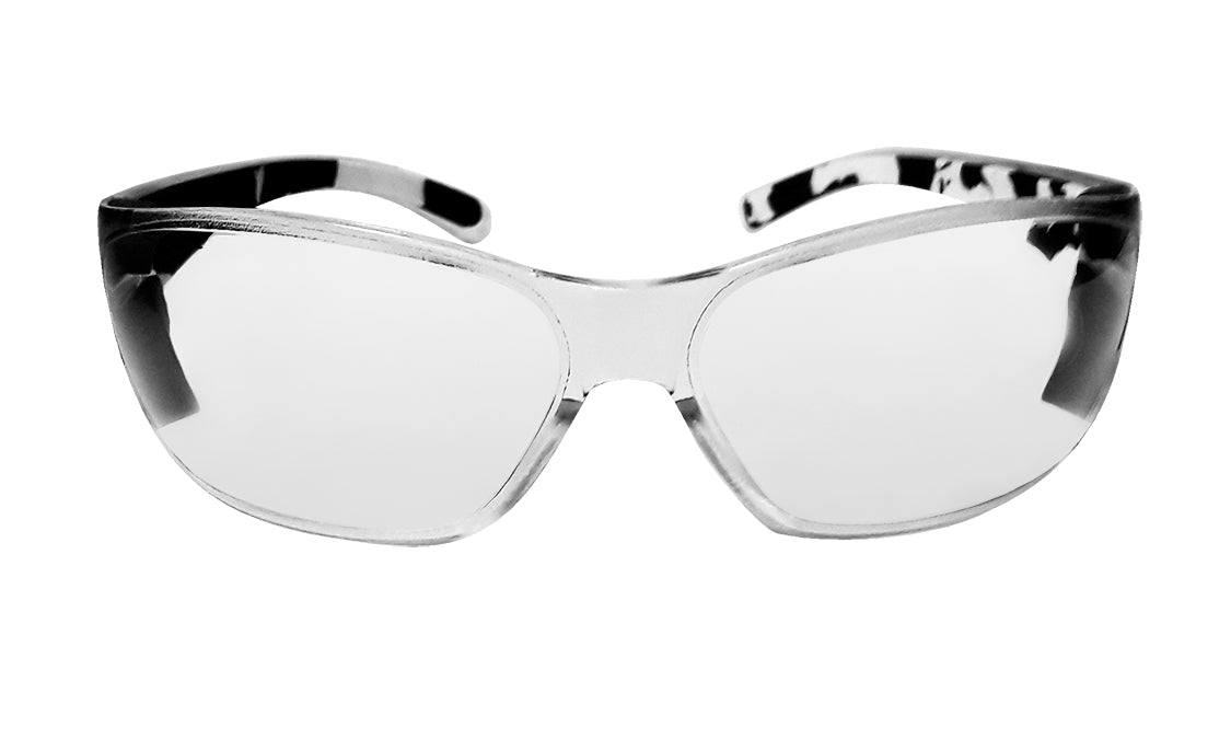 H - Bomb Safety - Clear - Safety Glasses - Bomber Eyewear - HF101