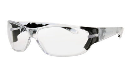 H - Bomb Safety - Clear - Safety Glasses - Bomber Eyewear - HF101