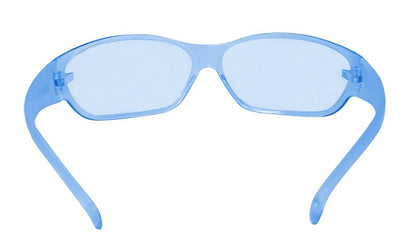 H - Bomb Safety - Light Blue - Safety Glasses - Bomber Eyewear - H107