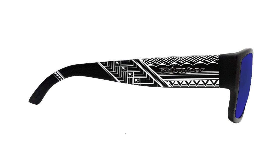 IRIE - Blue Mirror Jordan T Series - Sunglasses - Bomber Eyewear - IRE101BMJT