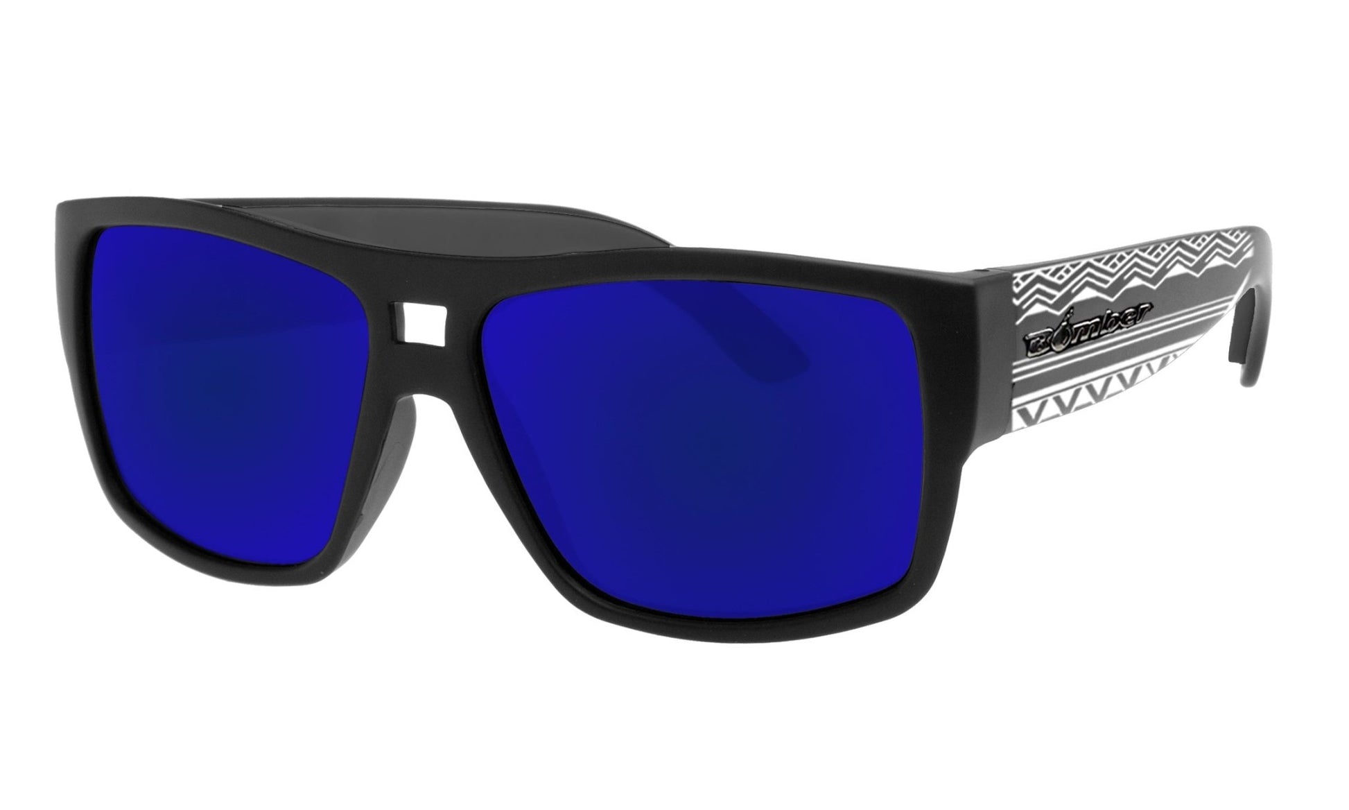 IRIE - Blue Mirror Jordan T Series - Sunglasses - Bomber Eyewear - IRE101BMJT