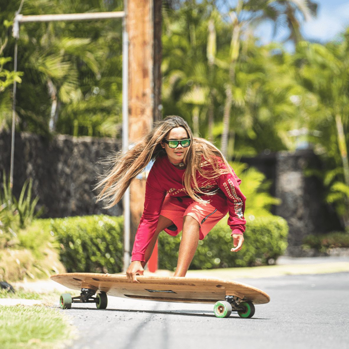 IRIE - Green Mirror Black - Sunglasses - Bomber Eyewear - IRE101GM