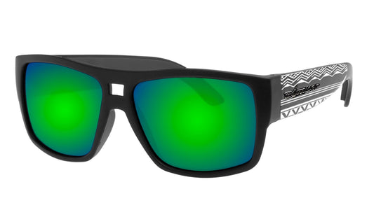 IRIE - Green Mirror Jordan T Series - Sunglasses - Bomber Eyewear - IRE101GMJT