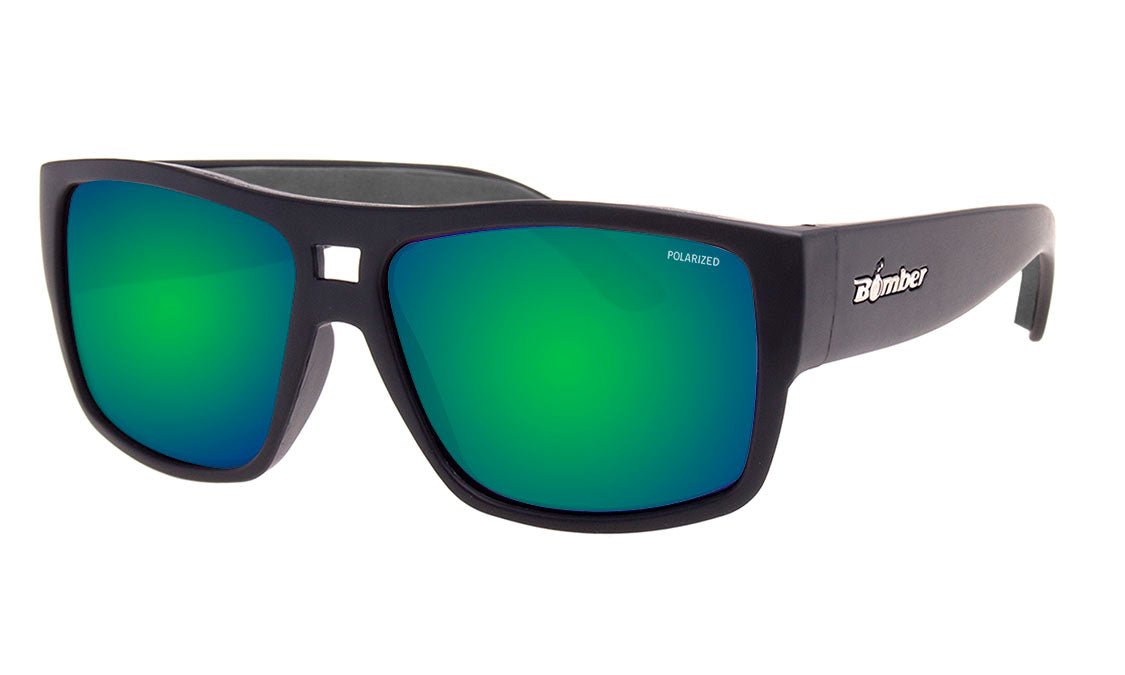 IRIE - Polarized Green Mirror - Sunglasses - Bomber Eyewear - IRE111GM