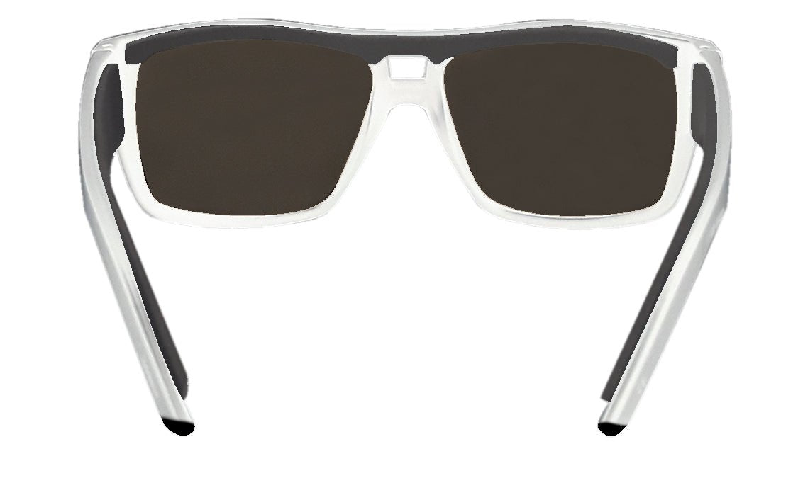 IRIE - Polarized Ice Blue Mirror White Mana Series - Bomber Eyewear - IRE113ICEM
