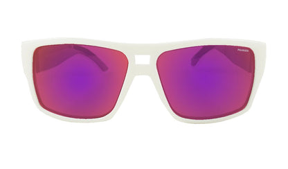 IRIE - Polarized Pink Mirror White - Sunglasses - Bomber Eyewear - IRE113PMPF