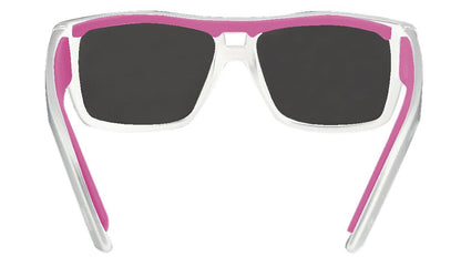 IRIE - Polarized Pink Mirror White - Sunglasses - Bomber Eyewear - IRE113PMPF