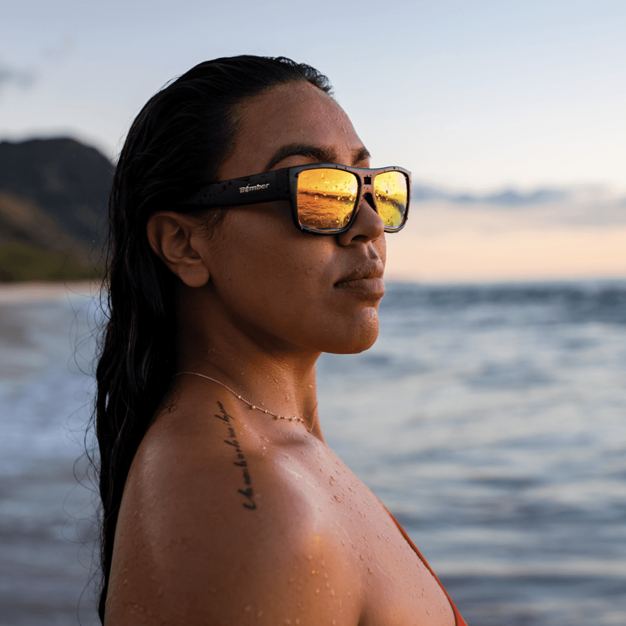 IRIE - Polarized Red Mirror Black - Sunglasses - Bomber Eyewear - IRE111RM