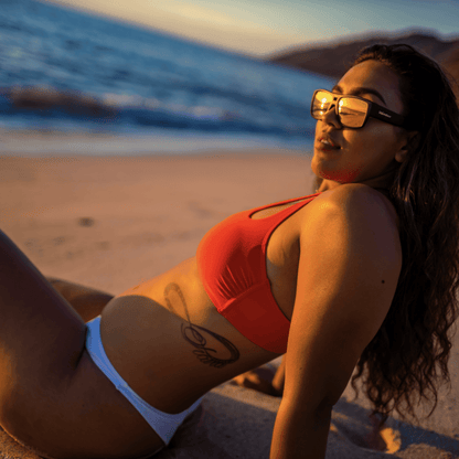 IRIE - Polarized Red Mirror Black - Sunglasses - Bomber Eyewear - IRE111RM