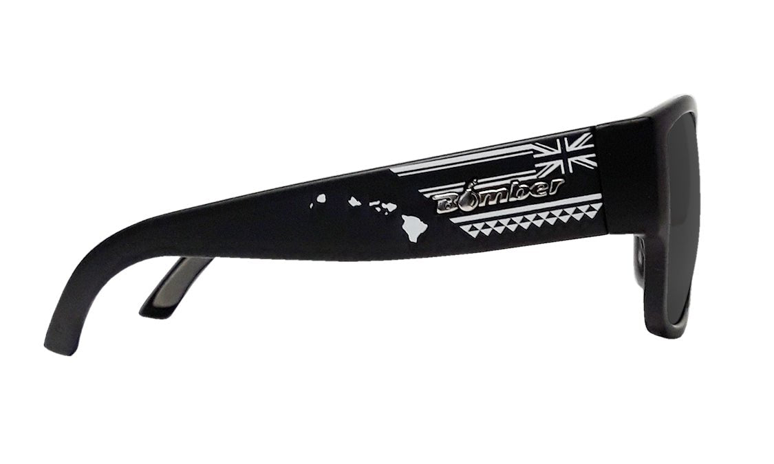 IRIE - Polarized Smoke Aloha Series - Sunglasses - Bomber Eyewear - IRE111HW