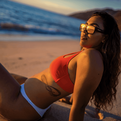 IRIE - Red Mirror Rasta Black - Sunglasses - Bomber Eyewear - IRE101RMRSTA