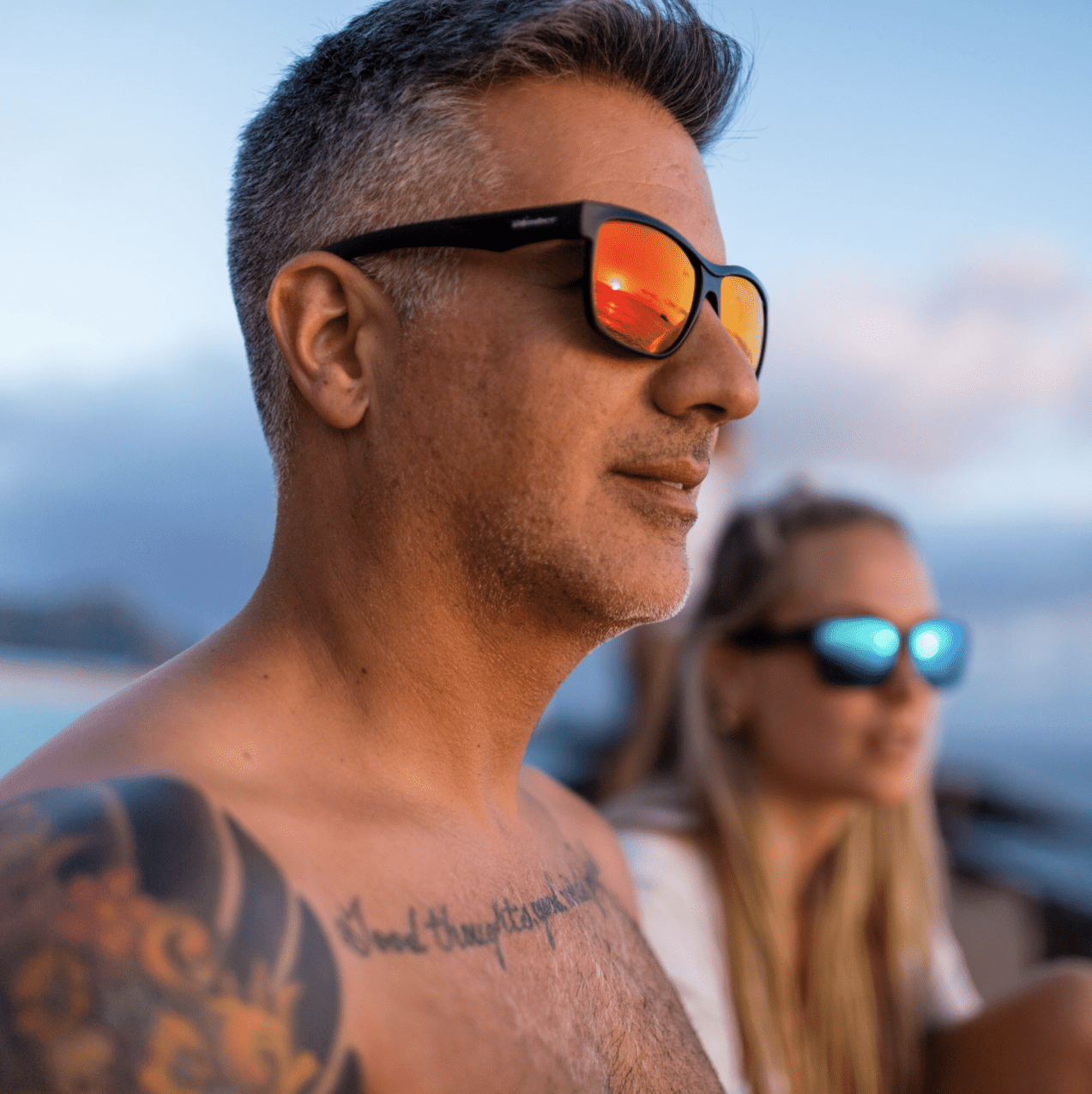 JACO - Polarized Red Mirror - Sunglasses - Bomber Eyewear - JA111RM