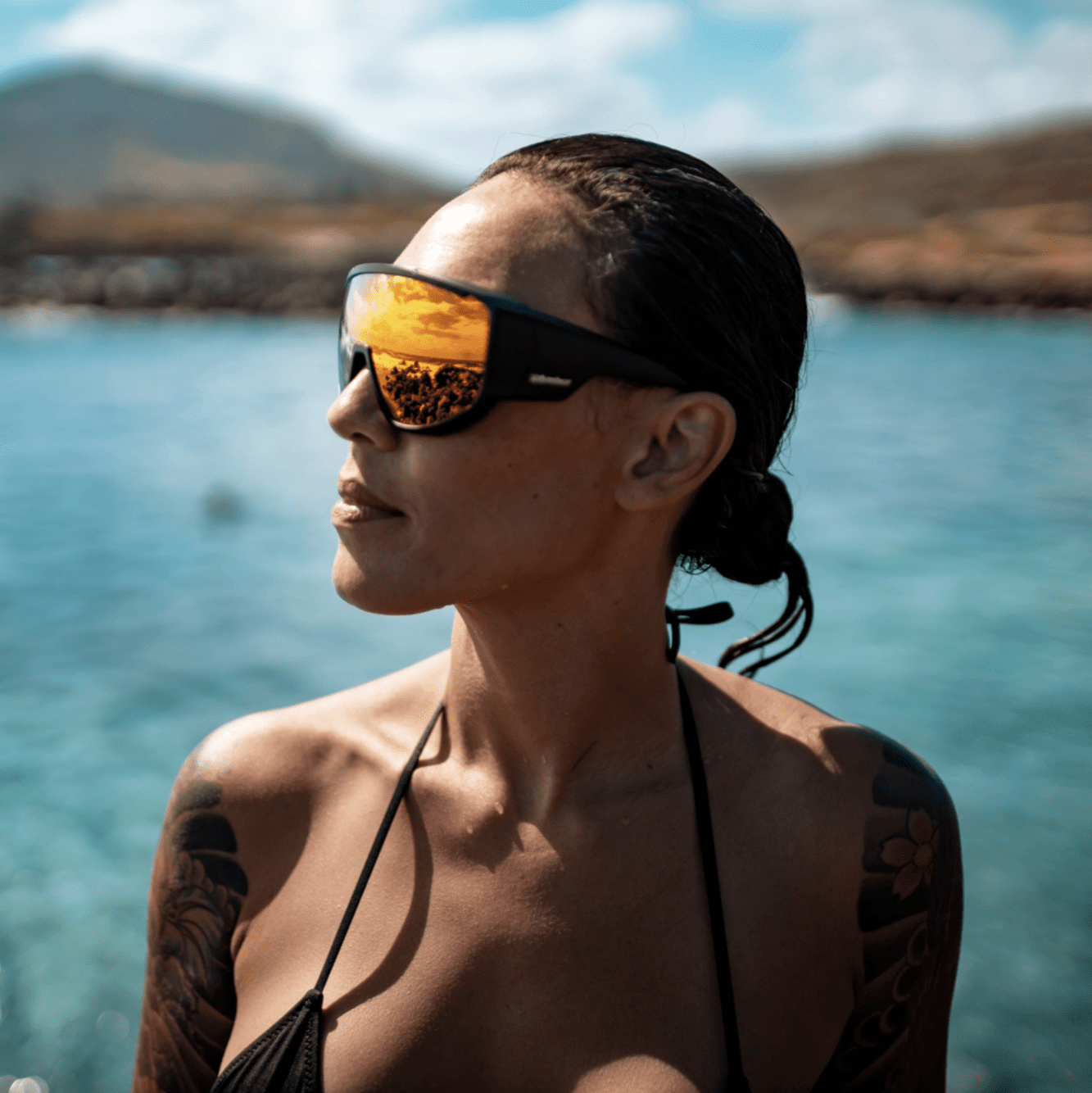 MAGNUM Safety - Red Mirror - Safety Glasses - Bomber Eyewear - MG103RM