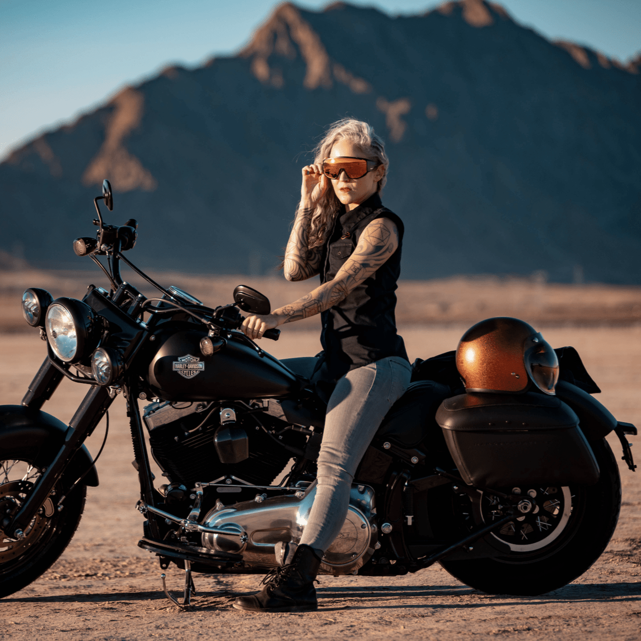 MAGNUM Safety - Red Mirror - Safety Glasses - Bomber Eyewear - MG103RM