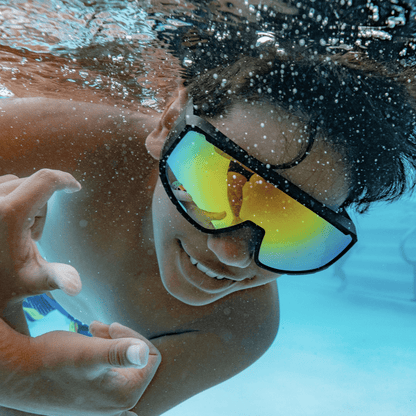 MAGNUM Safety - Red Mirror - Safety Glasses - Bomber Eyewear - MG103RM