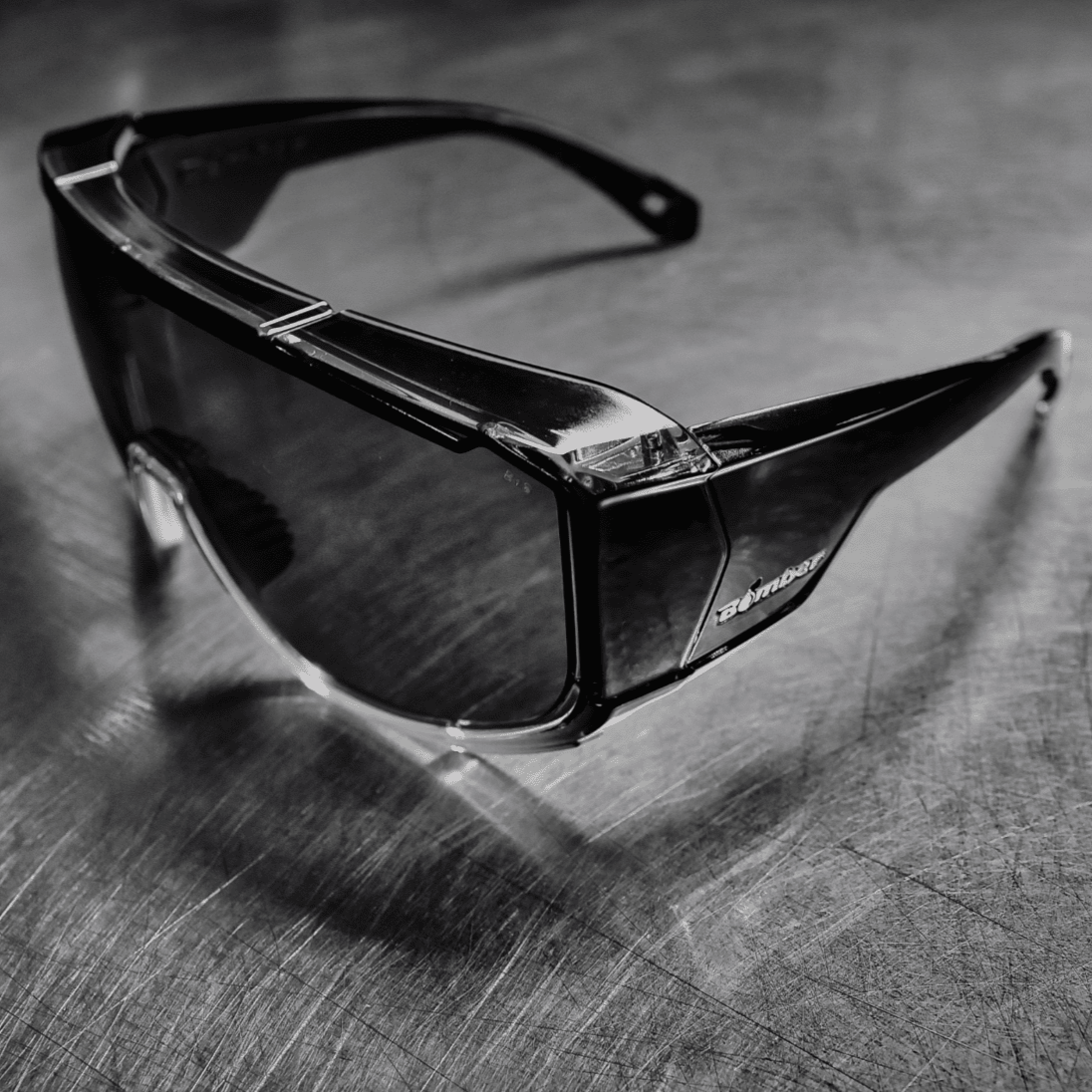 MAGNUM Safety - Silver Mirror Crystal - Safety Glasses - Bomber Eyewear - MG104