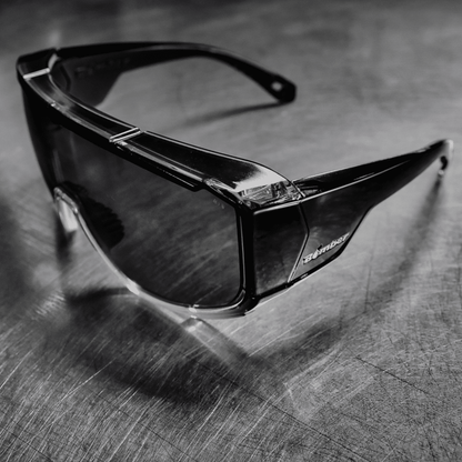 MAGNUM Safety - Silver Mirror Crystal - Safety Glasses - Bomber Eyewear - MG104