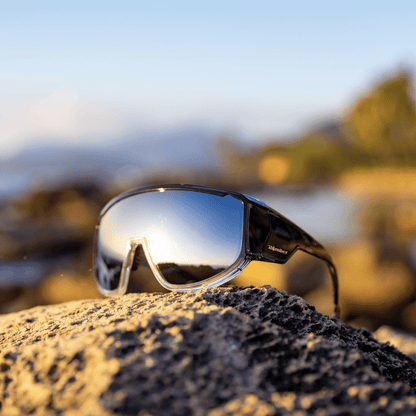 MAGNUM Safety - Silver Mirror Crystal - Safety Glasses - Bomber Eyewear - MG104