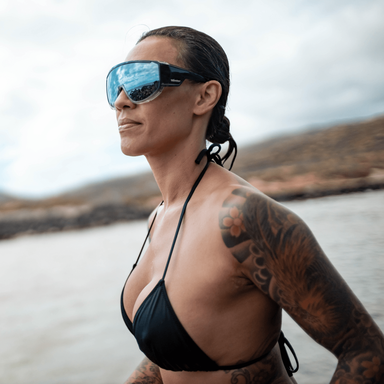 MAGNUM Safety - Silver Mirror Crystal - Safety Glasses - Bomber Eyewear - MG104