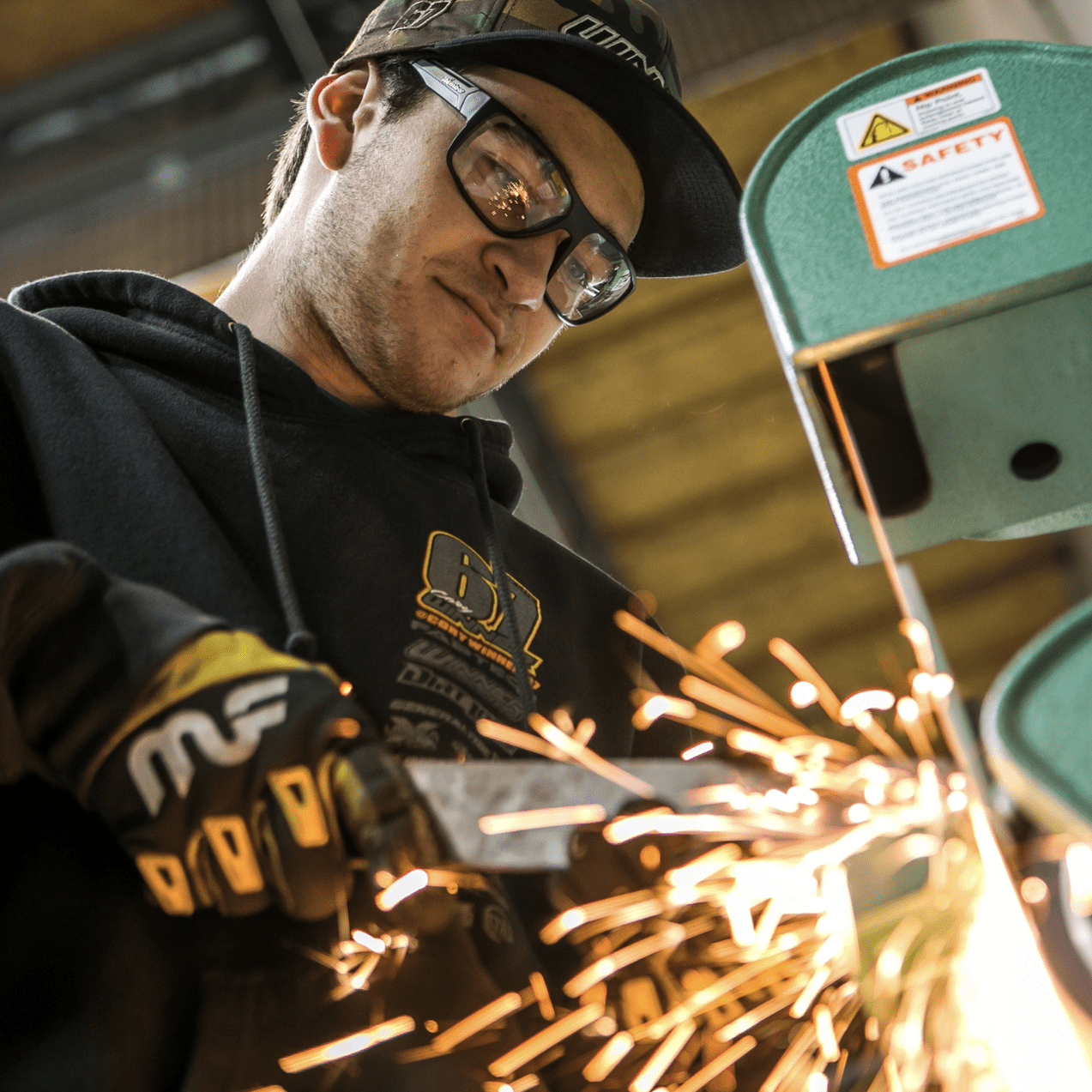 MANA Safety - Clear - Safety Glasses - Bomber Eyewear - MA101