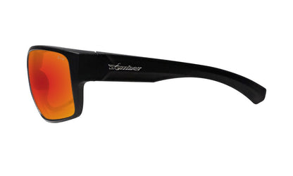 MANA Safety - Polarized Red Mirror Rasta - Safety Glasses - Bomber Eyewear - MA111RMRSTA