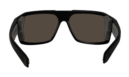 MEGA Safety - Polarized Green Mirror Black - Sunglasses - Bomber Eyewear - M111GM