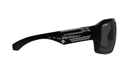 MEGA Safety - Polarized Smoke Aloha Series - Safety Glasses - Bomber Eyewear - M111HW