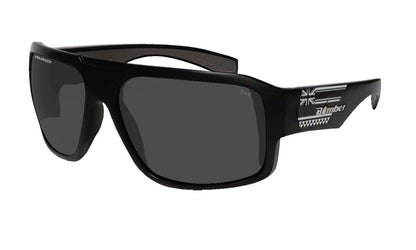 MEGA Safety - Polarized Smoke Aloha Series - Safety Glasses - Bomber Eyewear - M111HW