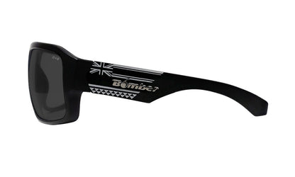 MEGA Safety - Polarized Smoke Aloha Series - Safety Glasses - Bomber Eyewear - M111HW