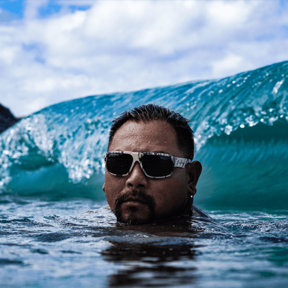 MEGA Safety - Smoke Camo - Safety Glasses - Bomber Eyewear - M106S