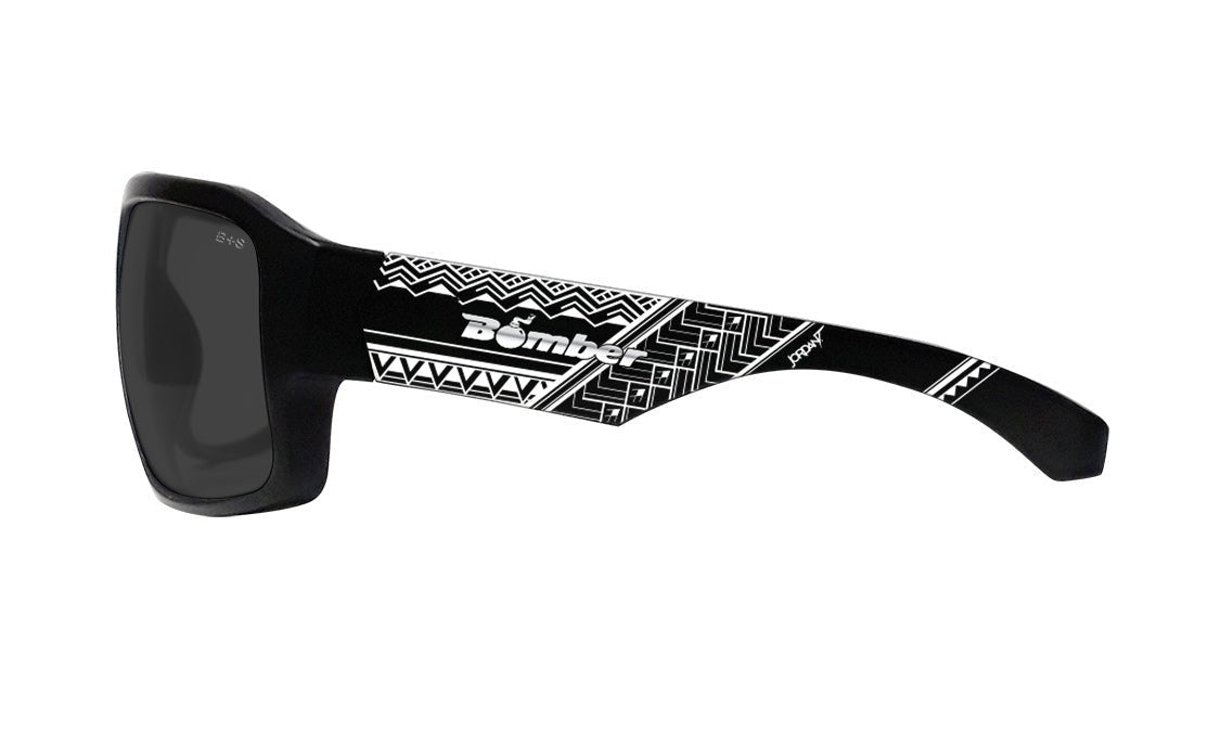 MEGA Safety - Smoke Jordan T Series - Safety Glasses - Bomber Eyewear - M103JT