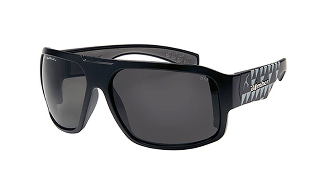MEGA Safety - Smoke Polarized Mana Series - Safety Glasses - Bomber Eyewear - M111M
