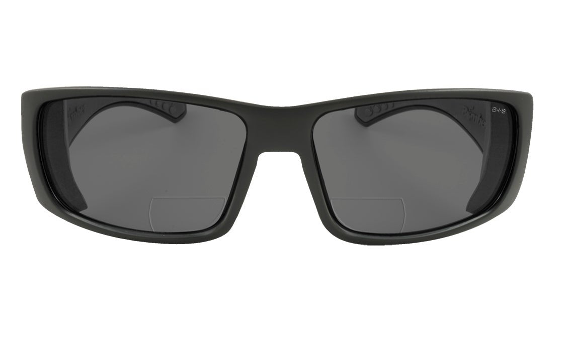 PIPE Safety - Bifocals Smoke - Safety Glasses - Bomber Eyewear - PB103BF1.5
