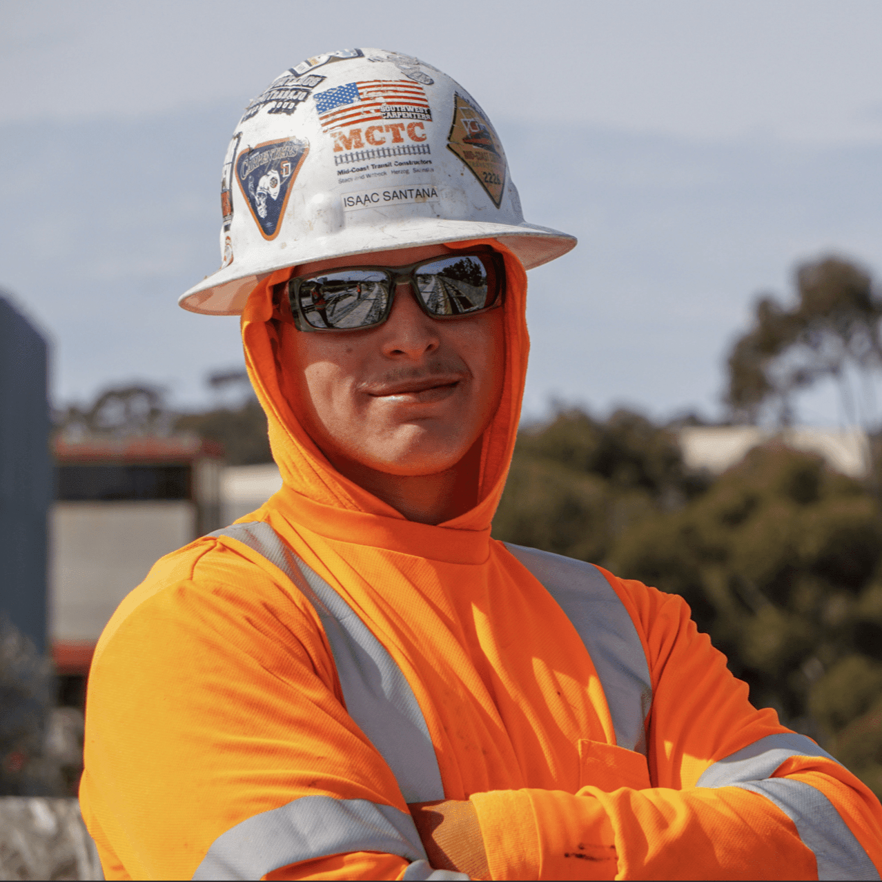 PIPE Safety - Polarized Silver Mirror Crystal - Safety Glasses - Bomber Eyewear - PB114