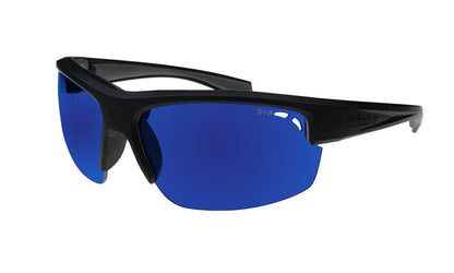 REGGIE Safety - Polarized Blue Mirror - Safety Glasses - Bomber Eyewear - RG111BM