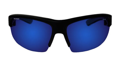 REGGIE Safety - Polarized Blue Mirror - Safety Glasses - Bomber Eyewear - RG111BM